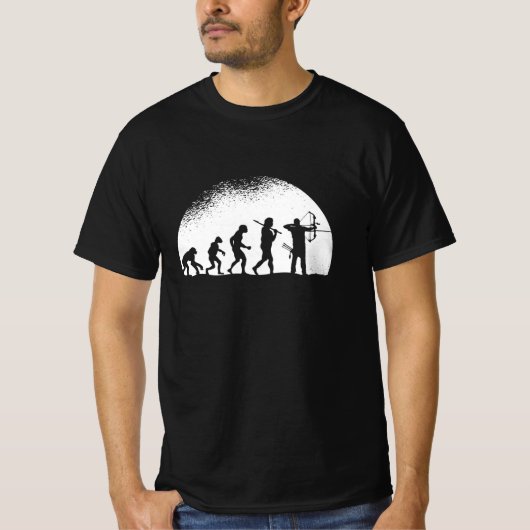 進化アーチェリー Tシャツ (正面)
