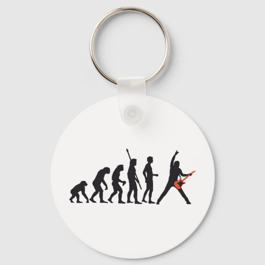 進化ギター キーホルダー (正面)