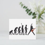 進化ギター ポストカード (スタンド正面)