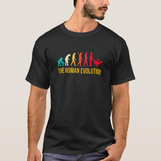 進化グラフィック植物学花ガーデニング計画 Tシャツ