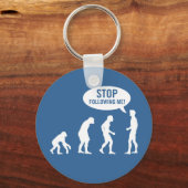 進化ストップ後を追は私だ！ キーホルダー (正面)