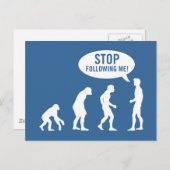 進化ストップ後を追は私だ！ ポストカード (正面/裏面)