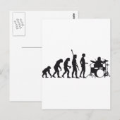 進化ドラマー ポストカード (正面/裏面)