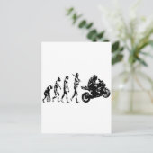 進化バイク ポストカード (スタンド正面)