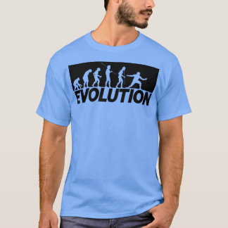 進化フェンシングデュエル剣術ラブフォイルフェンサー Tシャツ