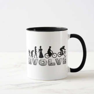 進化レディースサイクリング マグカップ