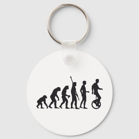 進化一輪車 キーホルダー (正面)