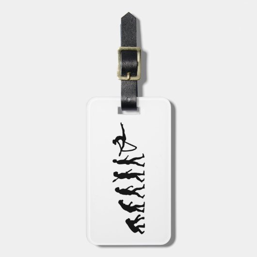 進化体操 ラゲッジタグ (正面縦)