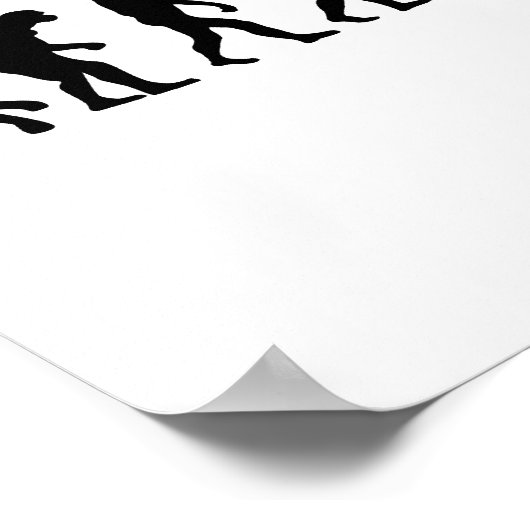 進化北欧歩く ポスター (角)