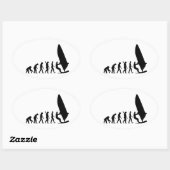 進化型ウィンドサーフィン 楕円形シール (シート)