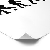 進化型トラップ射撃、 発砲 ポスター (角)