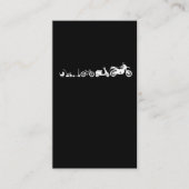 進化型二輪車ゴールバイク用レーサ 名刺 (正面)