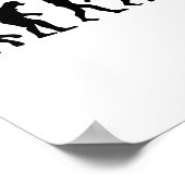 進化姿スケートで滑る ポスター (角)