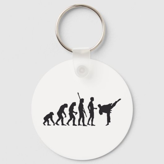進化武術芸術 キーホルダー (正面)