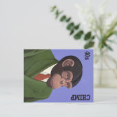 進化的な髪型 ポストカード (スタンド正面)