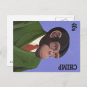 進化的な髪型 ポストカード (正面/裏面)