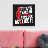 進化的成功 キャンバスプリント (インサイチュ (リビング))