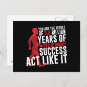 進化的成功 ポストカード (正面/裏面)