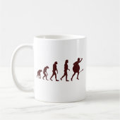 進化矢印 コーヒーマグカップ (左)