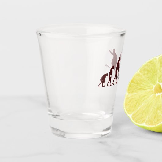 進化矢印 ショットグラス (左)