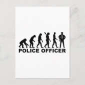進化警察官 ポストカード (正面)