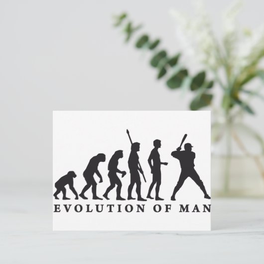 進化野球 ポストカード (スタンド正面)