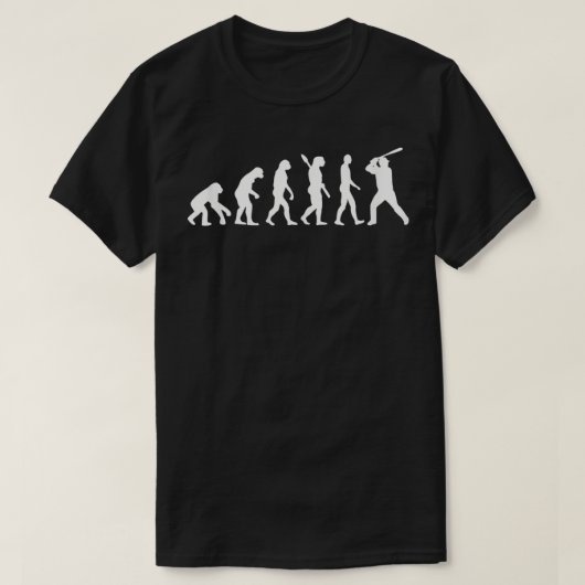 進化野球 Tシャツ (デザイン正面)