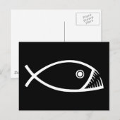 進化魚 ポストカード (正面/裏面)