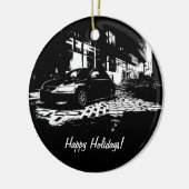 進化9匹のクリスマスオーナメント セラミックオーナメント (左)