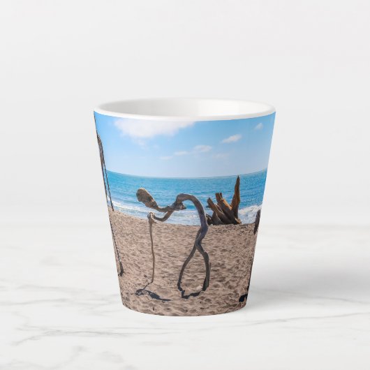 進化 カフェラテマグ (正面)