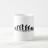 進化 コーヒーマグカップ (中央)