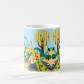 進化 コーヒーマグカップ (中央)