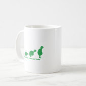 進化 コーヒーマグカップ (正面左)