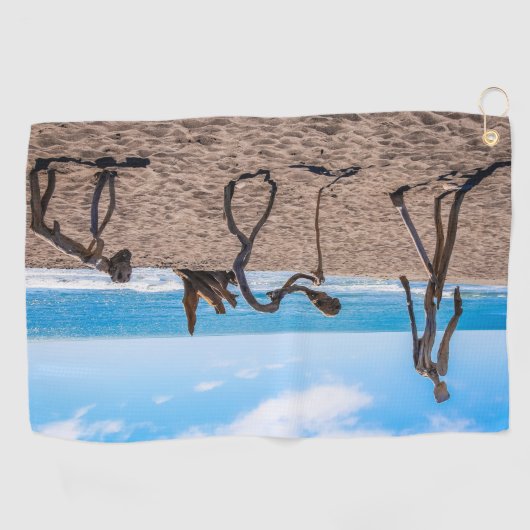 進化 ゴルフタオル (横)