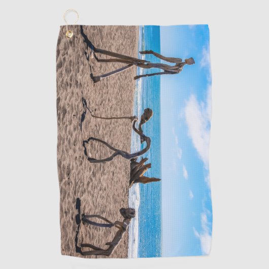 進化 ゴルフタオル (正面)