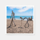 進化 スタンダードカクテルナプキン (正面)