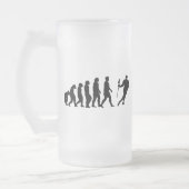 進化 フロストグラスビールジョッキ (左)