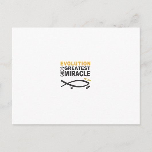進化 ポストカード (正面)