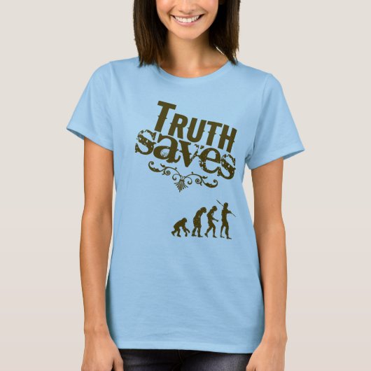 進化(女性) Tシャツ (正面)