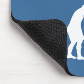 進化-私に続く停止! マウスパッド (コーナー)