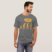 進化-私に続く停止! Tシャツ (正面フル)