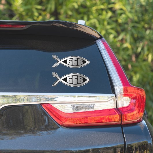 進化 – 666 x 2 シール (車体側面)