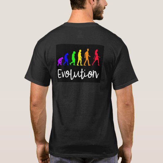 進化 Tシャツ (裏面)