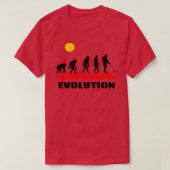 進化 Tシャツ (デザイン正面)