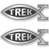 進化 – Trek x 2ステッカー シール (正面)