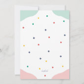 進学案内ポストカード 大学生への招待状 招待状 (裏面)