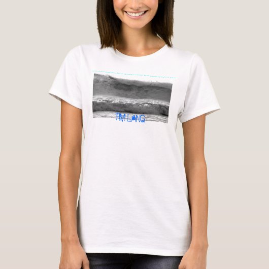 進展されるおよび一見のワイシャツ Tシャツ (正面)