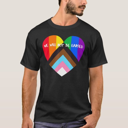 進捗プライドハートフラグの消去は行わない Tシャツ (正面)