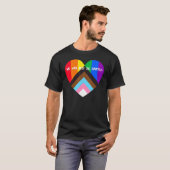 進捗プライドハートフラグの消去は行わない Tシャツ (正面フル)