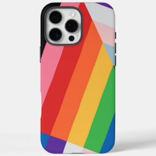 進捗プライドフラグデザイン – インクルーシブLGBTQ+ iPhone 16 PRO MAXケース